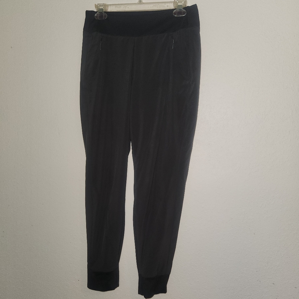 Athleta Gray Joggers Pants Soho High Rise Womens Size 6